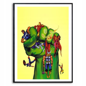 PLAKAT 32x45cm Obraz HULK Wiele Wzorów Różne FILMY