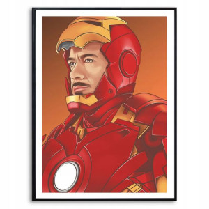 PLAKAT 32x45cm Obraz IRON MAN Różne FILMY Wzory