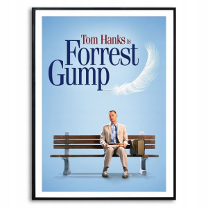 PLAKAT 32x45cm Obraz na Ścianę FORREST GUMP Wzory