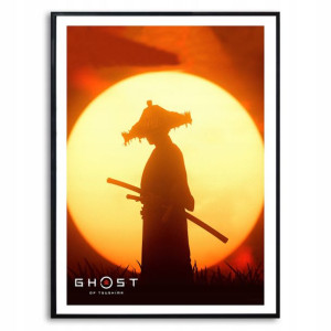 PLAKAT 32x45cm Obraz na Ścianę GHOST of TSUSHIMA