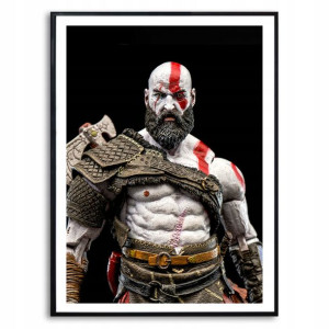 PLAKAT 32x45cm Obraz na Ścianę GOD OF WAR Wzory