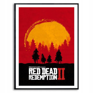 PLAKAT 32x45cm Obraz na Ścianę RED DEAD REDEMPTION