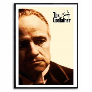 PLAKAT 32x45cm Obraz na Ścianę The Godfather Wzory