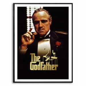 PLAKAT 32x45cm Obraz na Ścianę The Godfather Wzory