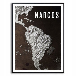 PLAKAT 32x45cm Obraz NARCOS Seriale Dużo WZORÓW
