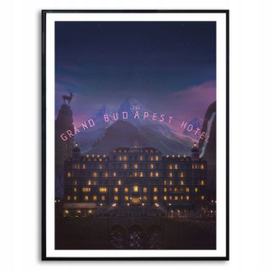 Plakat 32x45cm Obraz The Grand Budapest Hotel Mix