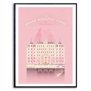 Plakat 32x45cm Obraz The Grand Budapest Hotel Mix