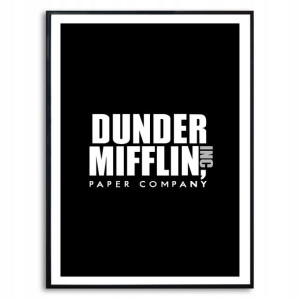 PLAKAT 32x45cm Obraz THE OFFICE Seriale WZORY MiX