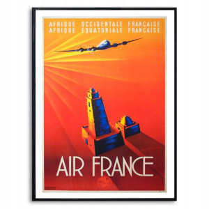 PLAKAT Obraz 32x45cm RETRO Vintage Wiele WZORÓW