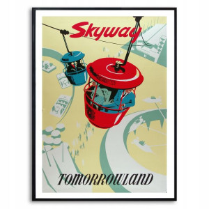 PLAKAT Obraz 32x45cm RETRO Vintage Wiele WZORÓW