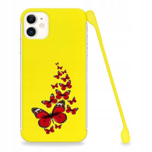 Etui Coby ŻÓŁTY do IPHONE 11 Wiosenne TOP Wzory