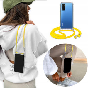 Etui Crosbody do XIAOMI REDMI NOTE 11 4G Żółty