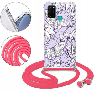 Etui CROSSBODY do HUAWEI HONOR PLAY 9A Case Wzory