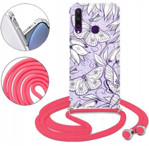 Etui CROSSBODY do HUAWEI Y6P Case Letnie Top Wzory