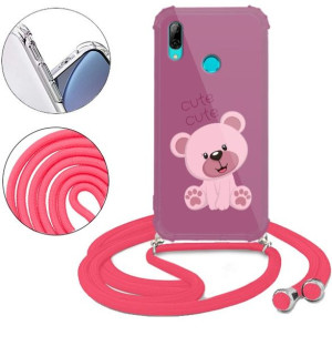 Etui CROSSBODY do HUAWEI Y7 PRIME 2019 Case Wzory