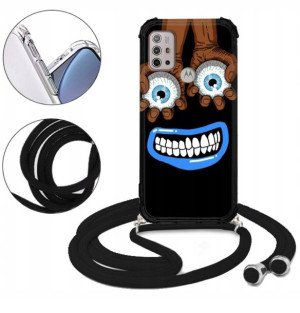 Etui CROSSBODY do MOTOROLA G10 Męskie Anime Wzory