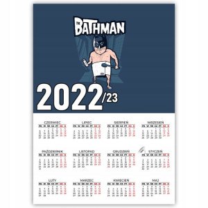 KALENDARZ Plakatowy 32x44 WIELE WZORÓW 2022/2023