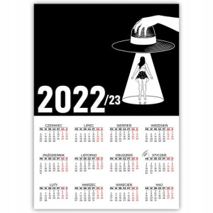 KALENDARZ Plakatowy 32x44 WIELE WZORÓW 2022/2023