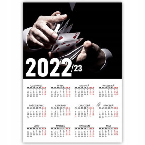 KALENDARZ Plakatowy 32x44 WIELE WZORÓW 2022/2023