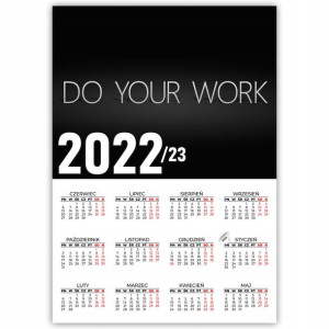 KALENDARZ Plakatowy 32x44 WIELE WZORÓW 2022/2023