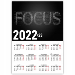 KALENDARZ Plakatowy 32x44 WIELE WZORÓW 2022/2023