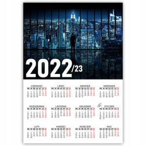 KALENDARZ Plakatowy 32x44 WIELE WZORÓW 2022/2023