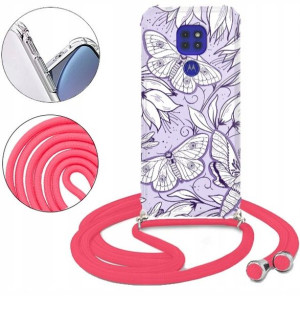 Etui CROSSBODY do MOTOROLA G9 Case Letnie Wzory