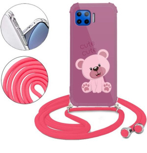 Etui CROSSBODY do MOTOROLA ONE 5G Top Letnie Wzory