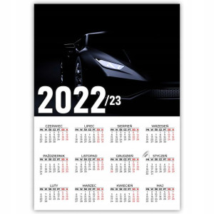 KALENDARZ Plakatowy 32x44 WIELE WZORÓW 2022/2023