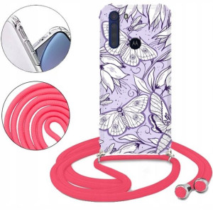 Etui CROSSBODY do MOTOROLA ONE FUSION Letnie Wzory