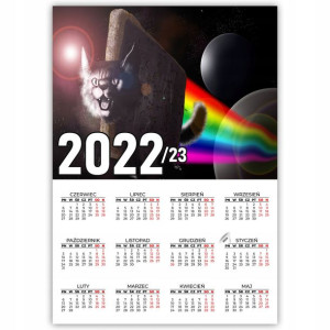 KALENDARZ Plakatowy 32x44 WIELE WZORÓW 2022/2023