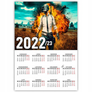 KALENDARZ Plakatowy 32x44 WIELE WZORÓW 2022/2023