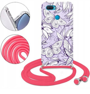 Etui CROSSBODY do OPPO A12 Case Letnie Top Wzory