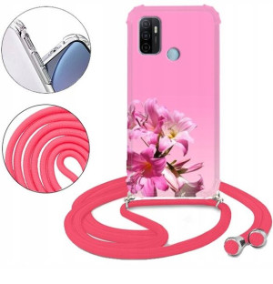 Etui CROSSBODY do OPPO A32 Case Letnie Top Wzory