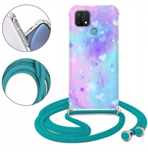 Etui CROSSBODY do OPPO A35 Case Letnie Top Wzory
