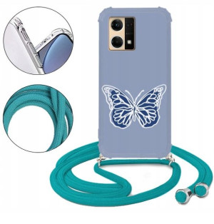 Etui CROSSBODY do OPPO RENO 7 4G Case Letnie Wzory