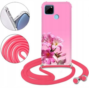 Etui CROSSBODY do REALME C21Y Case Letnie Wzory