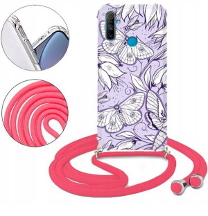 Etui CROSSBODY do REALME C3 Case Letnie Top Wzory