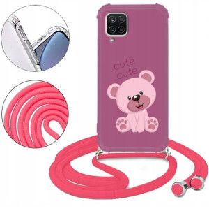 Etui CROSSBODY do SAMSUNG A12 Case Letnie Wzory