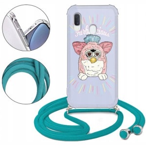 Etui CROSSBODY do SAMSUNG A20e Case Letnie Wzory