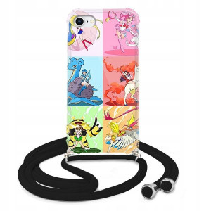Etui Crossbody do SAMSUNG A22 5G Case Anime Wzory