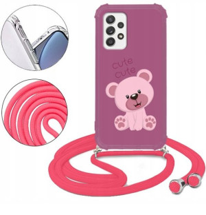 Etui CROSSBODY do SAMSUNG A52 4G Case Letnie Wzory