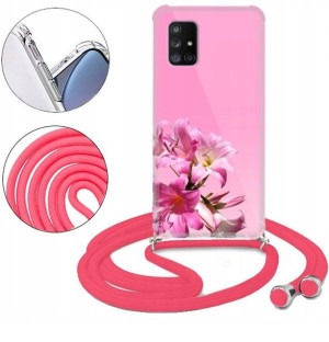 Etui CROSSBODY do SAMSUNG A71 5G Case Letnie Wzory