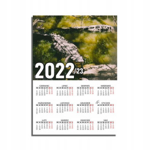 KALENDARZ Plakatowy 32x44 Wiele Wzorów ZWIERZĘTA