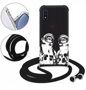 Etui CROSSBODY do SAMSUNG M01 Męskie Anime Wzory