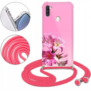 Etui CROSSBODY do SAMSUNG M11 Case Letnie Wzory