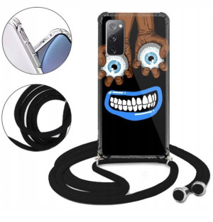 Etui CROSSBODY do SAMSUNG S20 LITE Anime Top Wzory