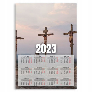 Kalendarz Ścienny 2023 Roczny 50x70 Wzory Jezus