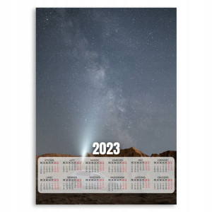 Kalendarz Ścienny 2023 Roczny 50x70 Wzory Kosmos