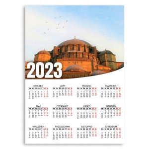 Kalendarz Ścienny 2023 Roczny 50x70 Wzory Natura